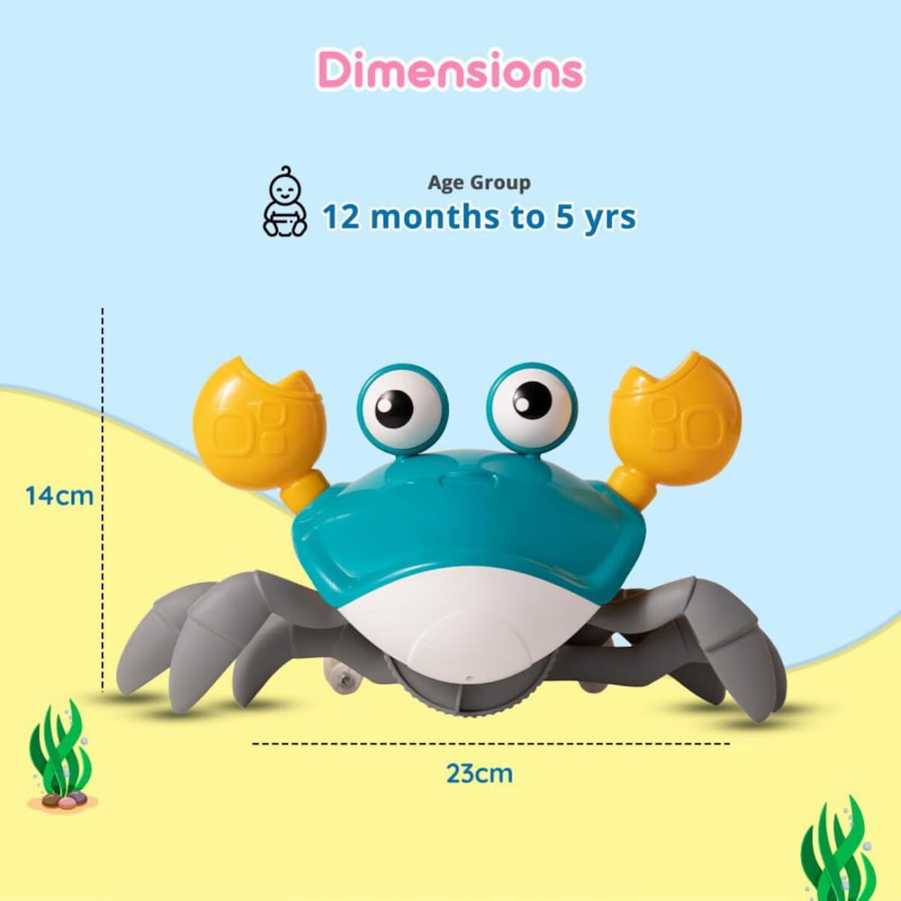 Baby Crawling Crab Toy
