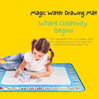 Doodle Mat: Animal Alphabet Safari