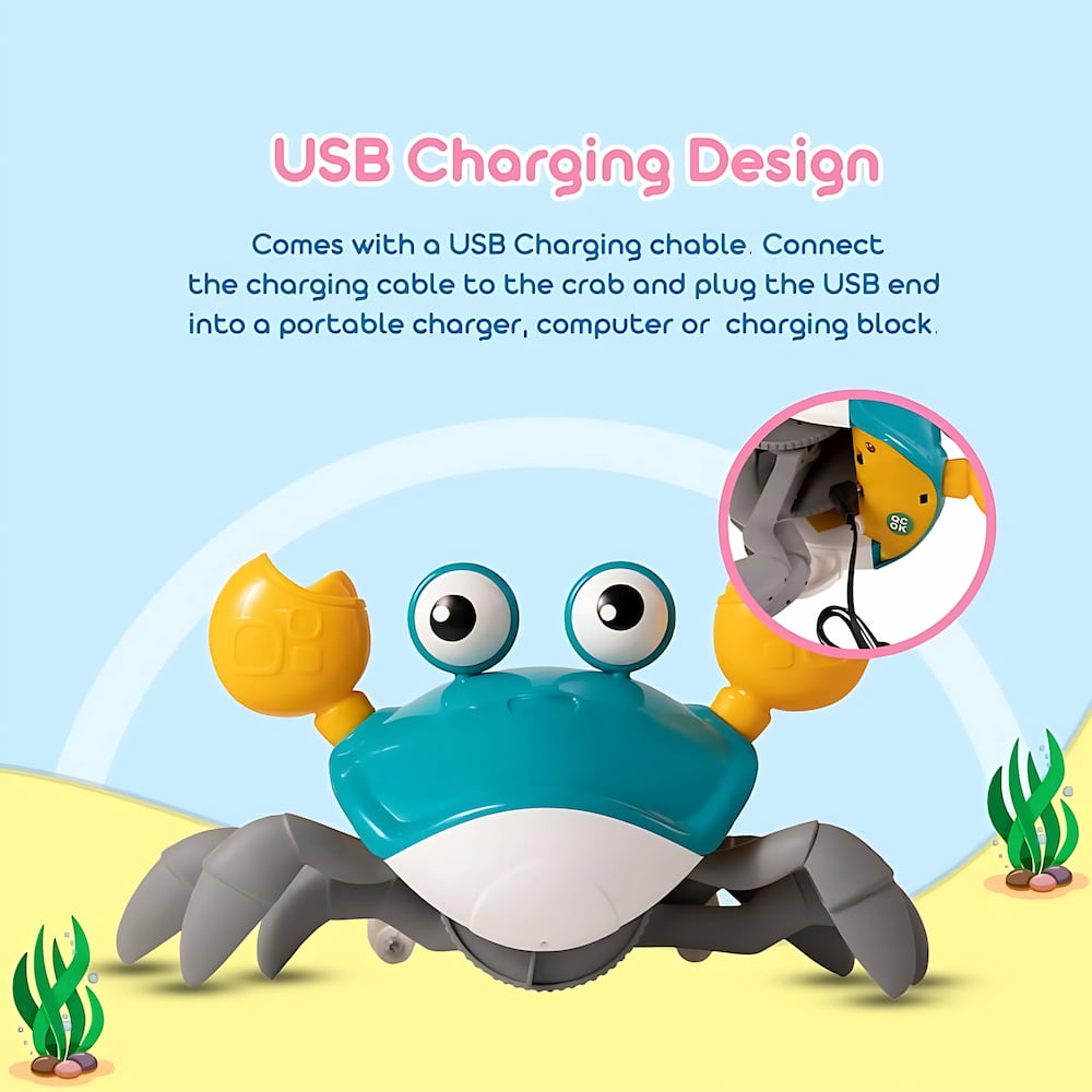 Baby Crawling Crab Toy