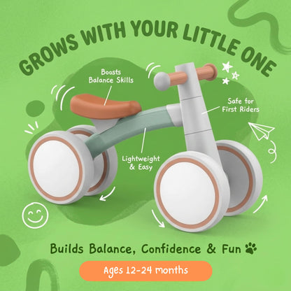SmartStart™ Balance Bike - First Bike for Toddlers (Age 2-5)