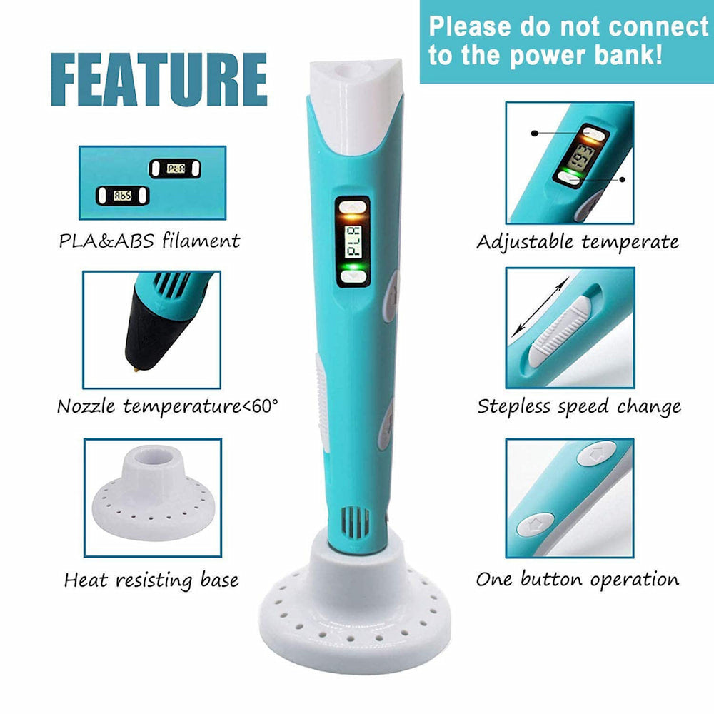 3D Drawing And Printing Pen