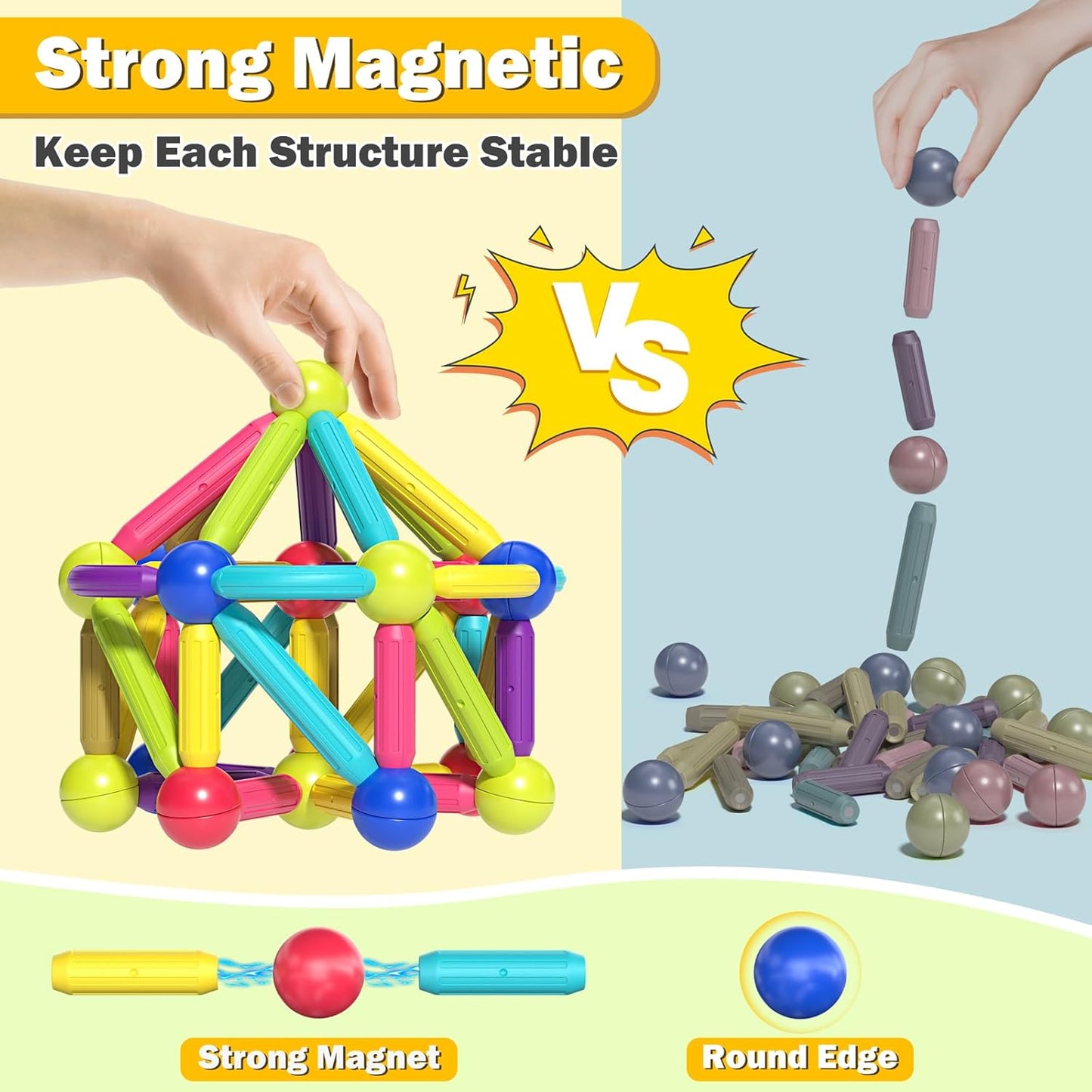 Magnetic BB Blocks (42pcs)